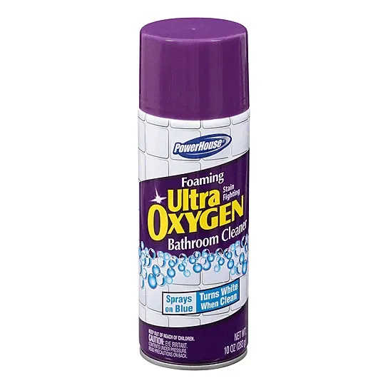 Powerhouse Limpiador Baño En Espumaultra Oxígeno Quita Manch