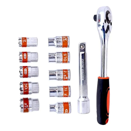Set Juego Dados 12 Piezas Mando 1/2 Auto Moto