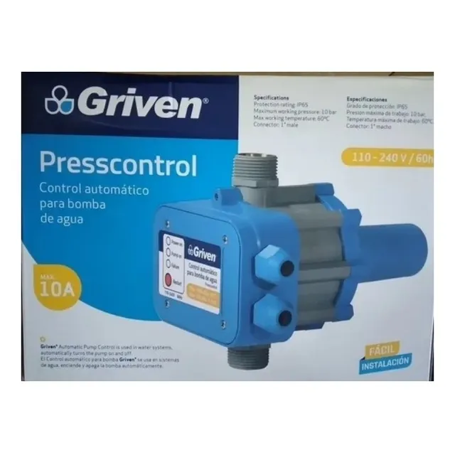 Press Control Automático P/bomba De Agua Griven 110v/220