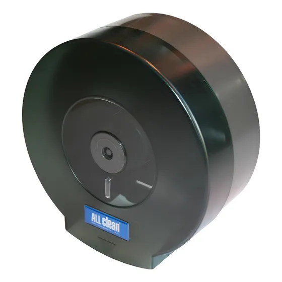 Dispensador De Papel Higiénico 9 Pulgadas Negro - All Clean