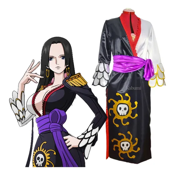 Cosplay De Boa Hancock Anime One Piece Disfraz Hallowen 