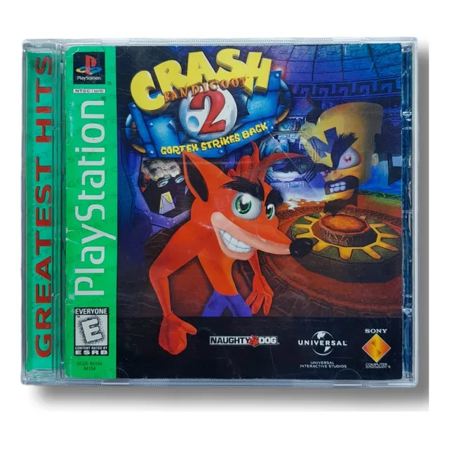 Crash Bandicoot 2 Cortex Strikes Back Ps1 (leer Des) Wird Us