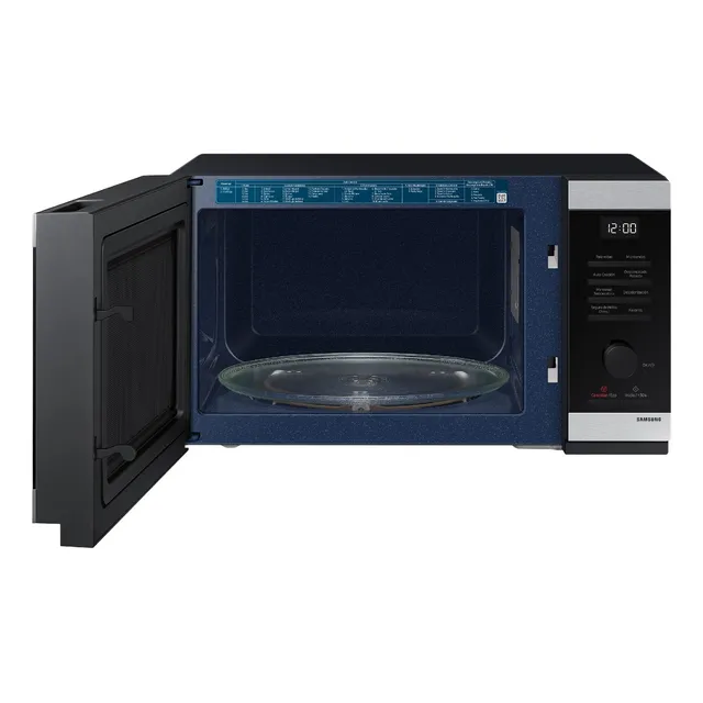 Horno De Microondas Samsung, 1.1 Pies, Inox, Ceramic Inside