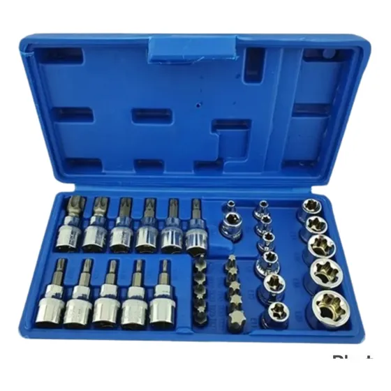 Juego De Dados Estrella Torx Macho Torx Y Hembra Tork 