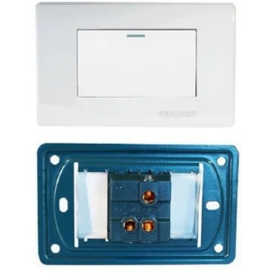 Interruptor Apagador Sencillo Triway 110v-220v M/d