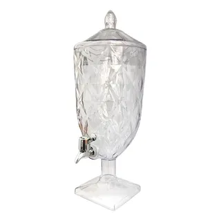 Suqueira De AcrĂlico Cristal Com Torneira 4,5 Lt Mixhome Suqueira De AcrĂlico Cristal Com Torneira 4,5 Lt Mixhome