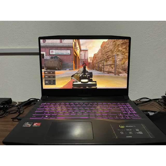 Msi Alpha 15 B5eek-042mx Ryzen 7 5800h 16gb + 512gb Rx 6600m