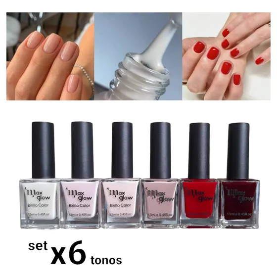 Esmalte Tradicional Manicure Pedicure Uñas Belleza