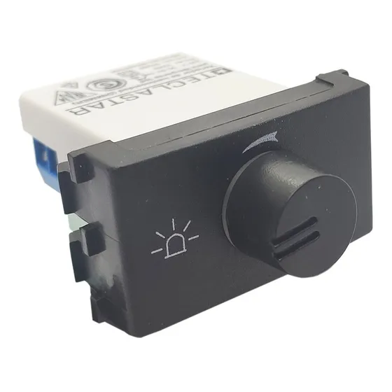 Modulo Dimmer Teclastar Apto Para Lampara Led Dimerizable Color Gris