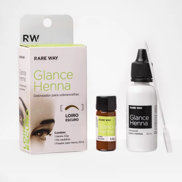Henna Para Cejas Rubio Oscuro Rare Way Glance