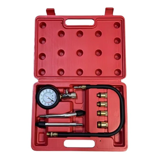 Medidor De Compresion De Motor Con Accesorios Marca Bigred
