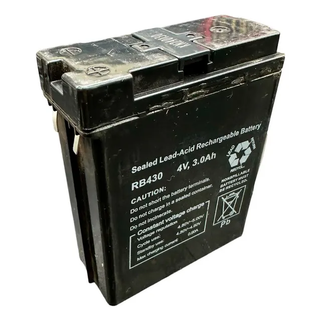 Bateria 4v 3ah Luces De Emergencia
