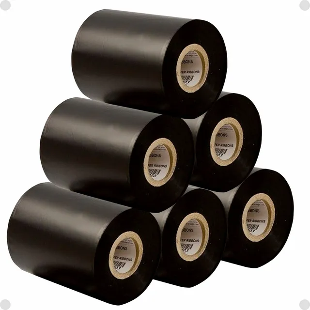 Ribbon Cera Impressora Bematech Lb1000 110x300metros - 6 Uni