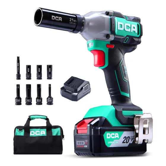 Llave De Impacto Brushless De 1/2 430n.m 235lbs/pie 1/2 4 Am