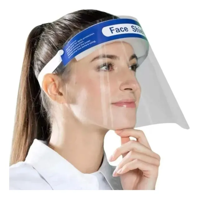 12 Protector Facial Profesional Antiempañables Careta Rostro