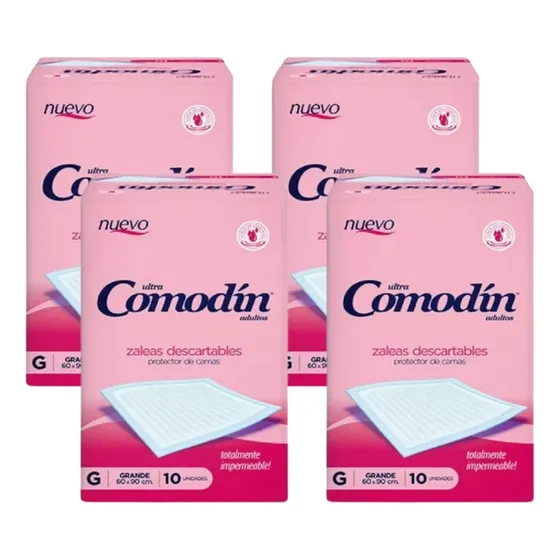 Comodin Protector De Cama Zaleas Pack G X 40 Un