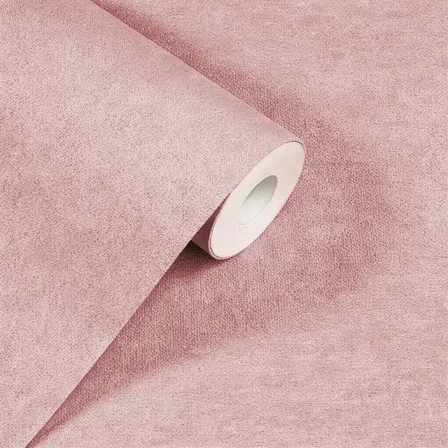 Adesivo De Parede Linho Premium Autocolante Rolo Rosa