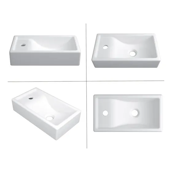 Lavamanos Nao De Sobreponer 43 X 23 Cm Moderno