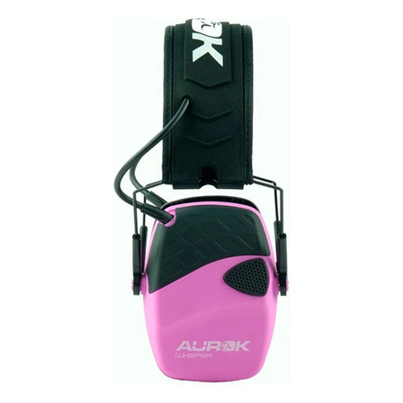 Protetor Abafador Auricular Eletrônico Aurok Sport Whisper Cor Rosa 22db Protetor Abafador Auricular Eletrônico Aurok Sport Whisper Cor Rosa 22db