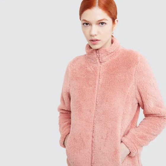 Chaqueta Mujer Ostu  Rosa Poliéster 40080132-2600