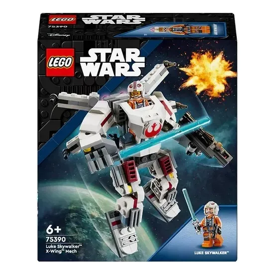 Lego Star Wars 75390 Robô Luke Skywalker X-wing 195 Peças