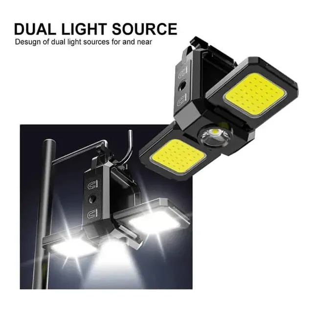 Linterna Llavero Led Doble Linterna + Linterna Destapador