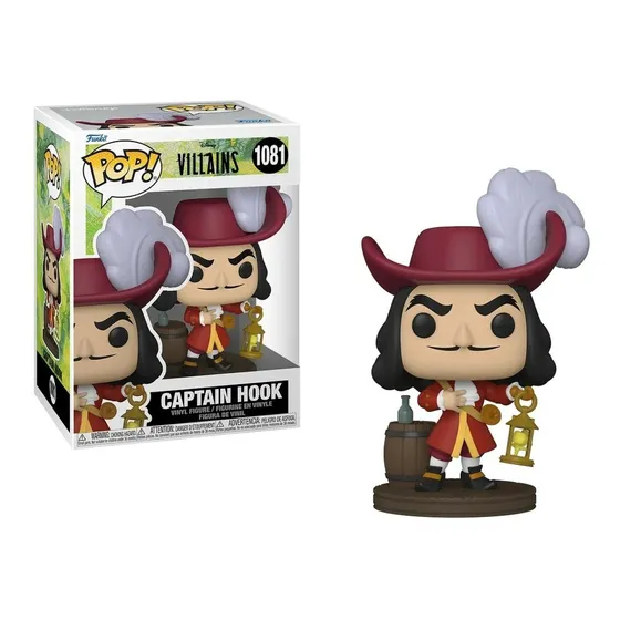 Capitán Garfio 1081 Pop Funko Villanos Disney
