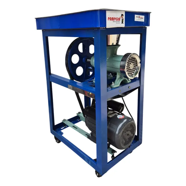 Picadora De Carne 32 Industrial Con Bandeja Acero 3hp 2200w