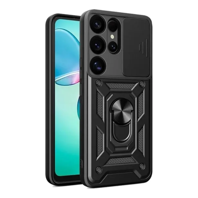 Estuche Case Armor Junshi Para Samsung Galaxy S25 Ultra Negro Junshi