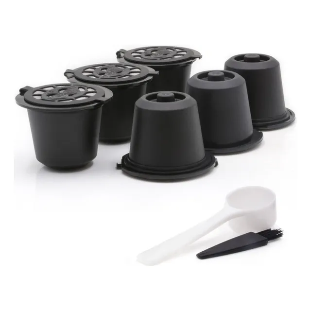 Pack 6 Capsulas Café Reutilizable Genérica Para Cafetera Nespresso