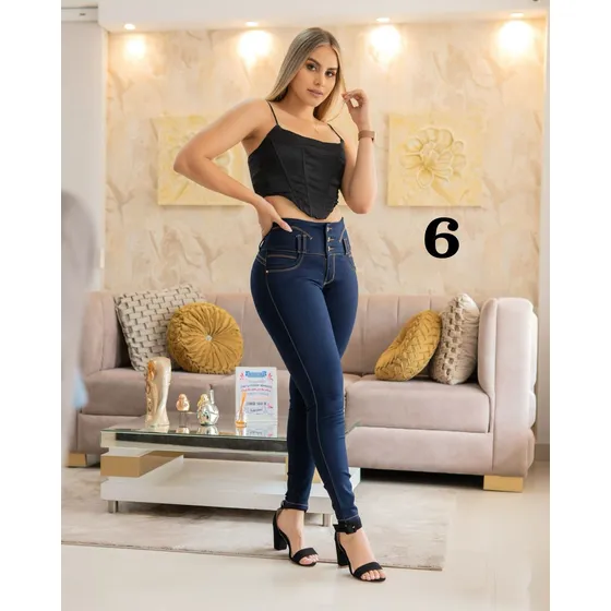 Pantalón Jeans Para Dama Blujeans  Talla 6