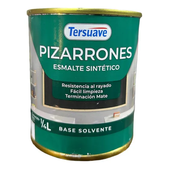 Pintura Esmalte Para Pizarron Tersuave 250 Ml Verde O Negro