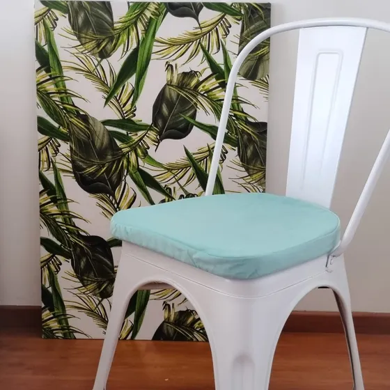 Almohadon Silla Tolix 3 Cm Alto Pana Sintetica Antimancha