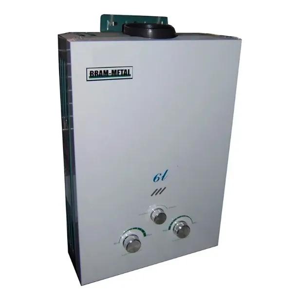 Calefon Bram - Metal 6lts Gas Eenvasado