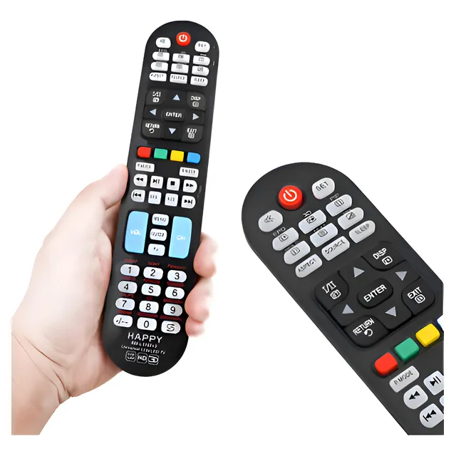 Control Remoto Universal Tv Led Lcd Smart  Negro Portatil