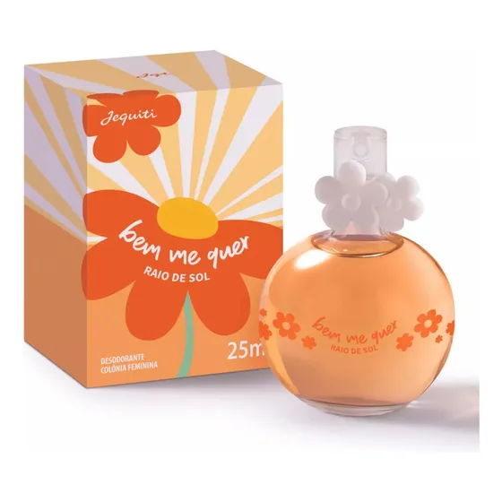 Perfume Feminina Bem Me Quer Raio De Sol Jequiti 25 Ml