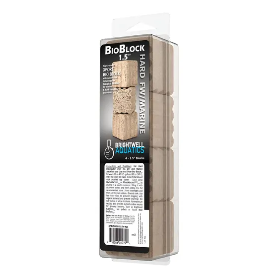 Filtro De Aquário Brightwell Aquatics Xport-bio Block 4 Pack