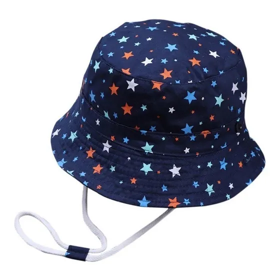  Bucket Hat Gorro Niño Niña Estrellas