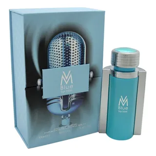 Perfume Victor Manuelle Vm Blue Para Hombre Edt 100 Ml Para Hombre