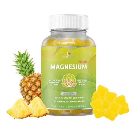 Gomitas De Magnesio Belive, 200 Mg, 60 Unidades | Magnesio