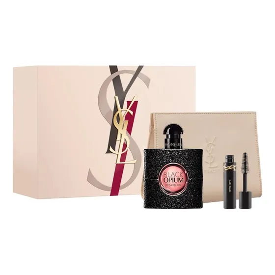 Set Ysl Black Opium Edp 50 Ml + Mascara + Neceser