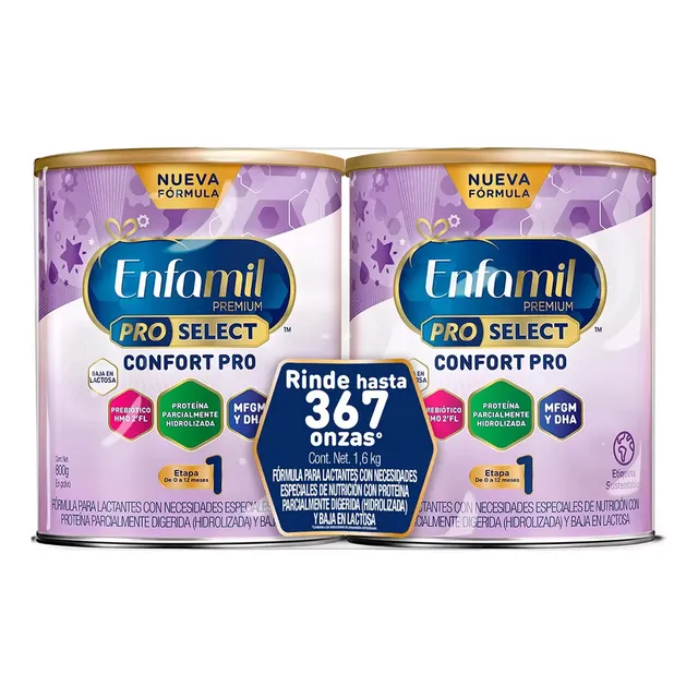 Enfamil Promental Confort Fórmula Láctea 2pzs De 800g Msi