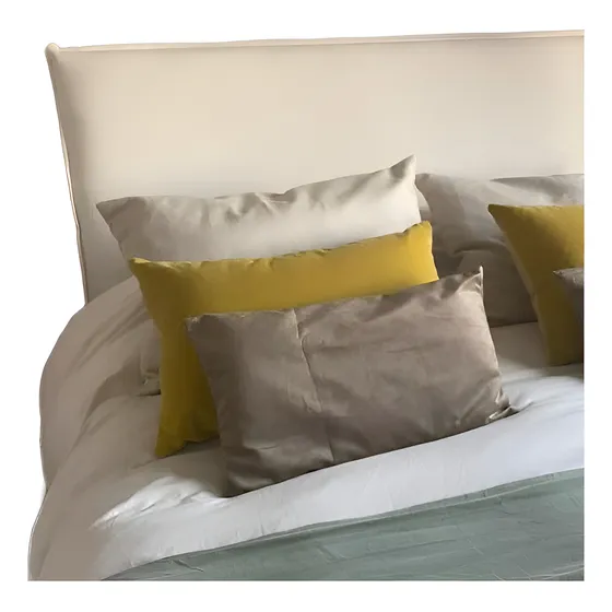 Respaldo De Cama Con Funda Tusor 2 Plazas