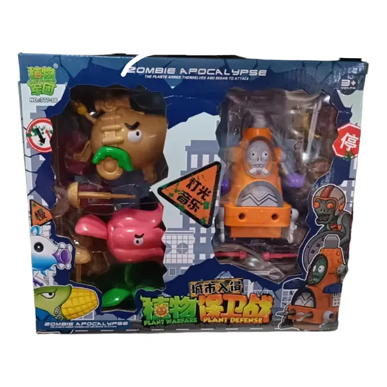 Muñecos De Colección Plantas Vs Zombie Juego Niños 075