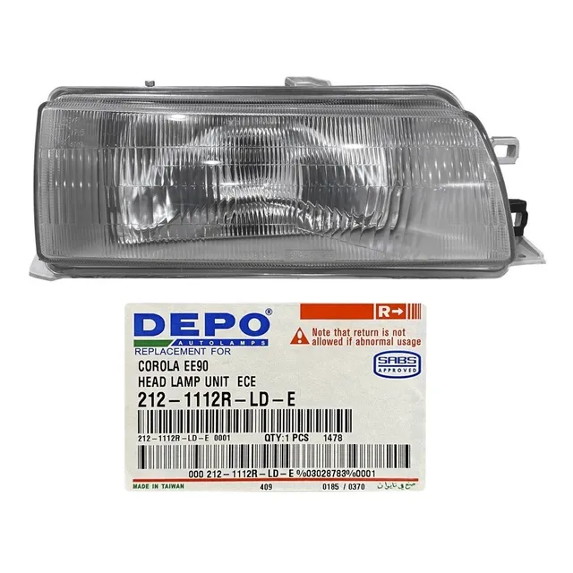Faro Delantero Toyota Corolla Araya 1989 1993 