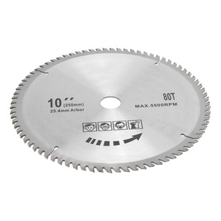 Disco De Corte Circular Para Carpintería, 10 X 80t, 254 Mm Disco De Corte Circular Para Carpintería, 10 X 80t, 254 Mm