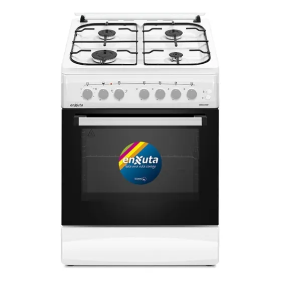 Cocina Enxuta Supergas 4 Hornallas Con Gril Electrico - 5642