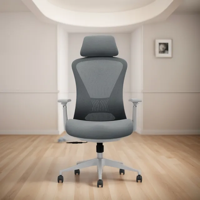 Silla Giratorio Ergonómico Ejecutivo Texas Colors Dark Grey Material del tapizado Tela