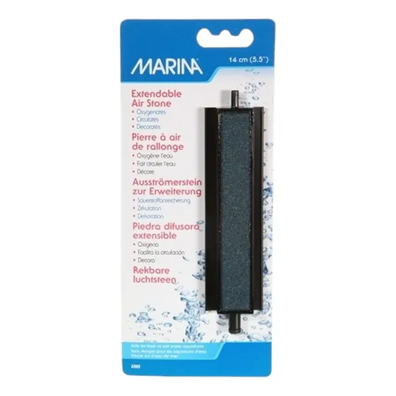Marina Piedra Difusora Extendible 14cm Para Peceras Acuarios