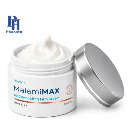 50ml Creme Facial Antienvelhecimento Reduz Rugas E Hidrata Todo Tipo De Pele Dia/noite
